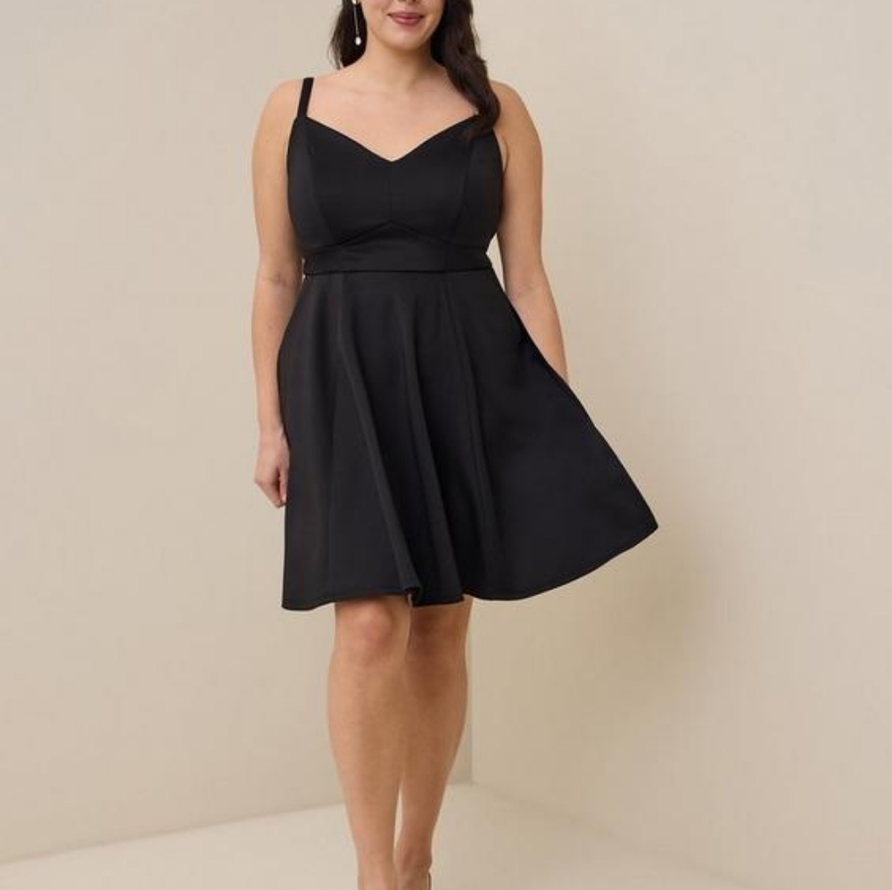 Torrid Corset Back Mini Skater Dress Size 3 (22/24)